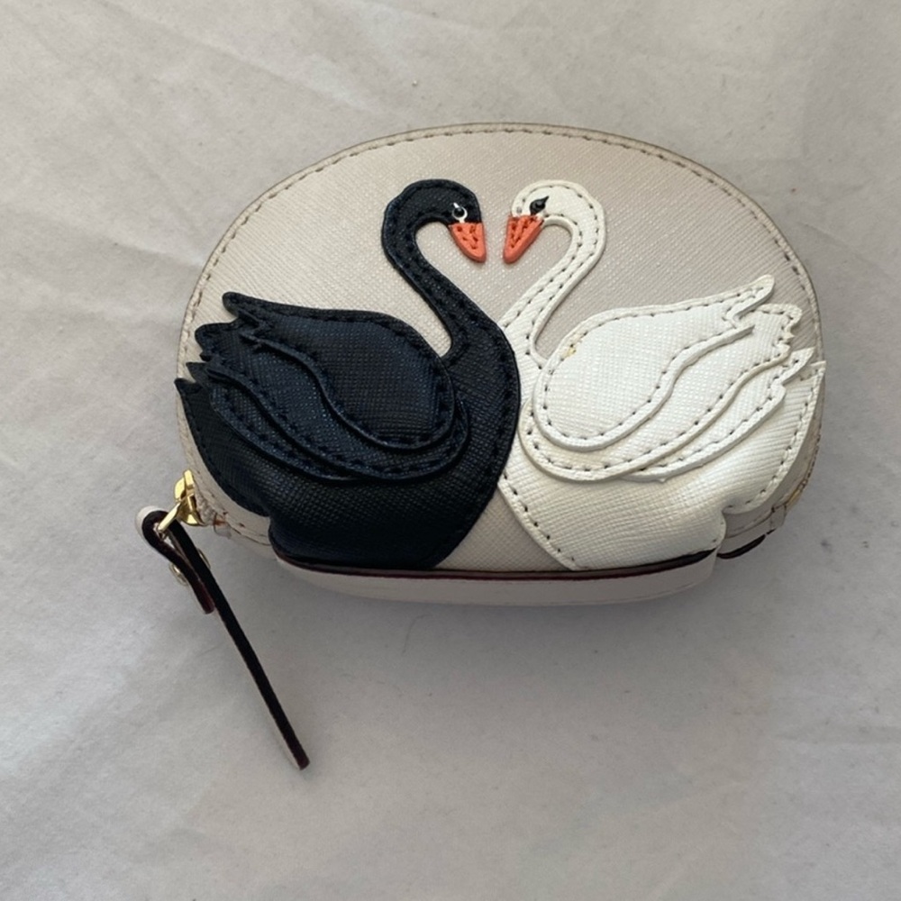 Kate Spade *RARE* Swan Dumpling Coin Purse - NWT